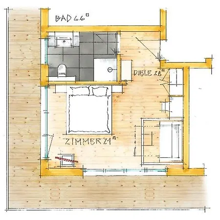 Zum Wagen 酒店 阿绅